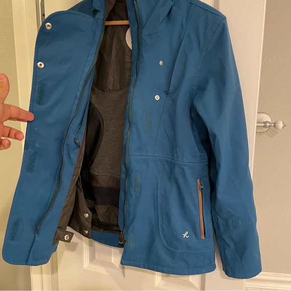 Holden Teal Blue Green Insulated Ski Snowboard Jacket XS - Picture 7 of 11
